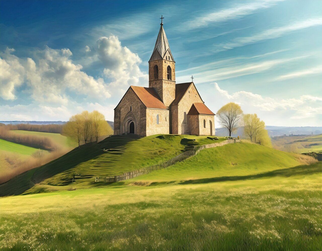 Stockfoto Kirche
